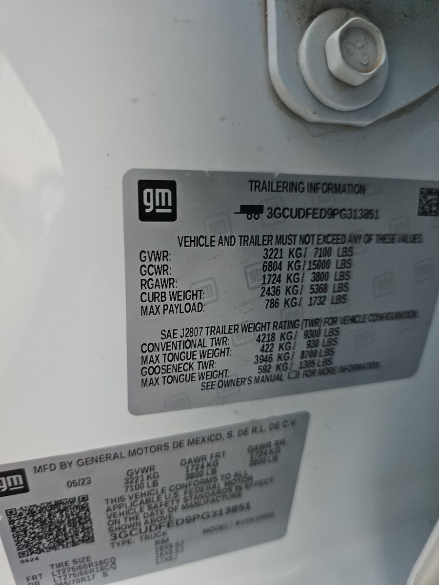 2023 Chevrolet Silverado 1500 LT Trail Boss AWD