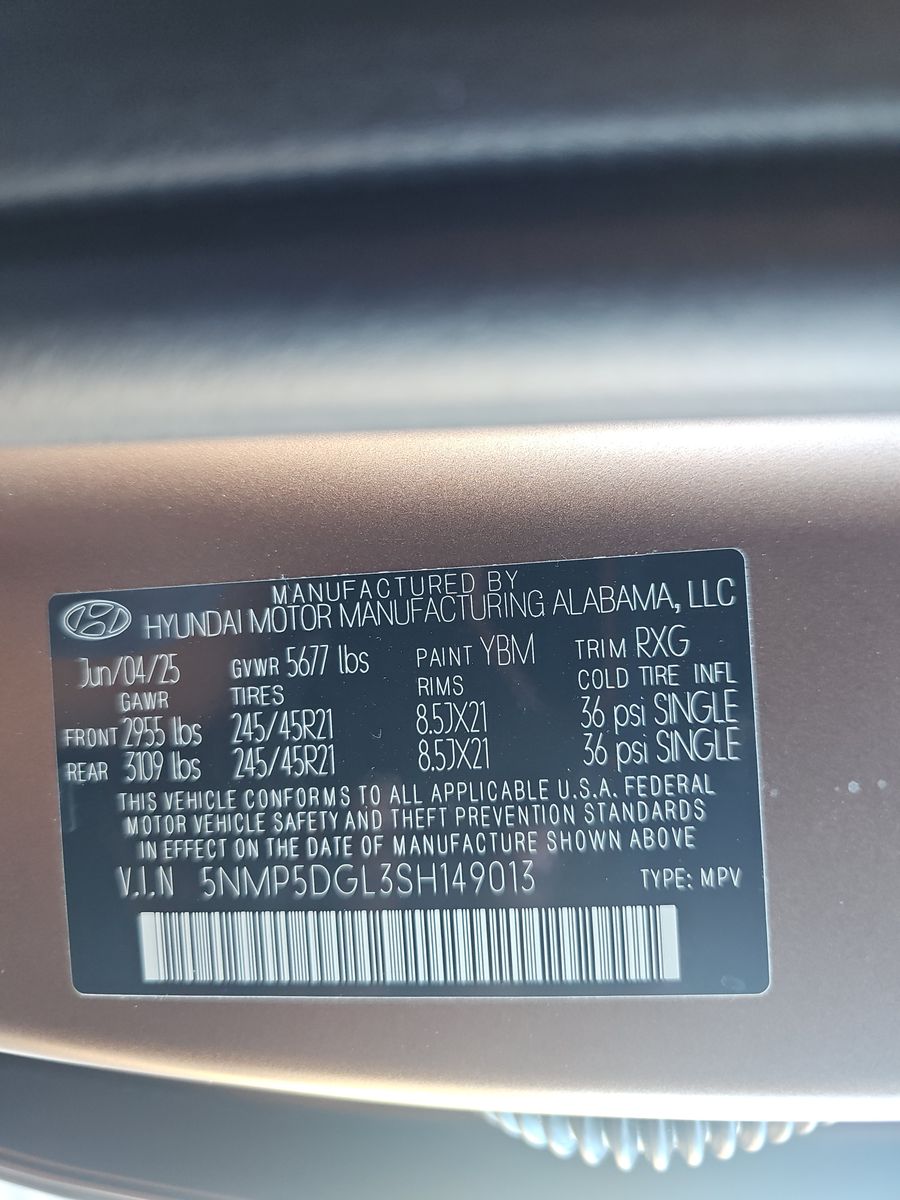 2025 Hyundai Santa Fe Calligraphy AWD