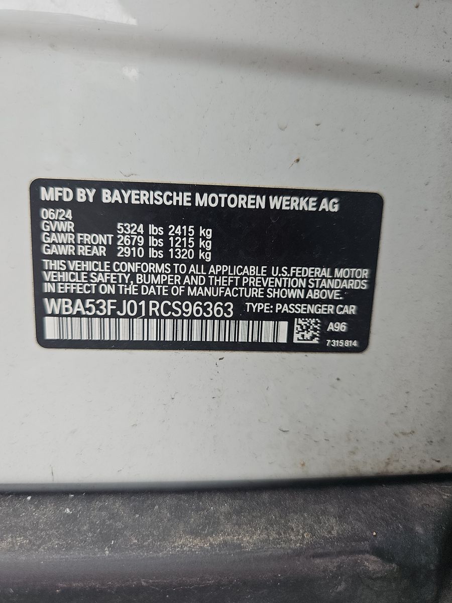 2024 BMW 5 Series 530i xDrive AWD