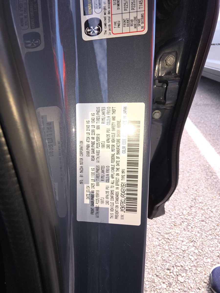 2024 MAZDA CX-5 2.5 S Carbon Edition AWD
