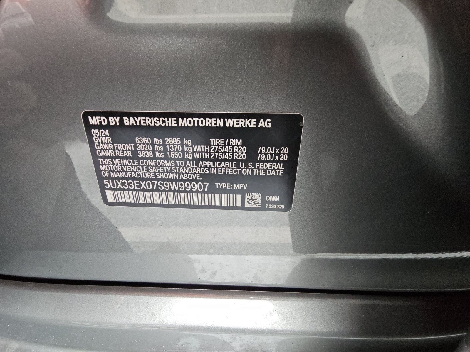 2025 BMW X6 xDrive40i AWD