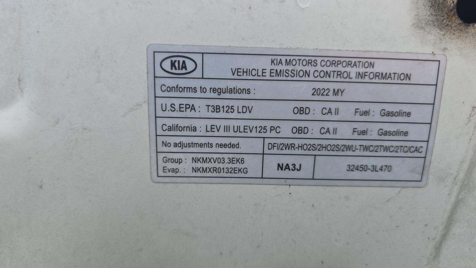 2022 Kia Stinger GT1 RWD