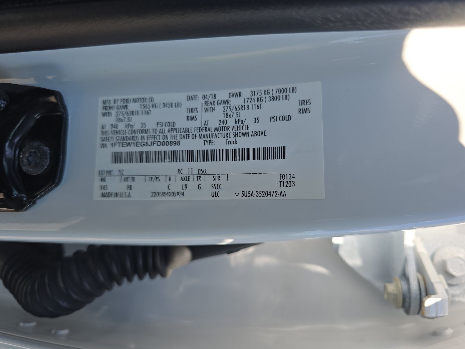 2018 Ford F-150 XLT AWD