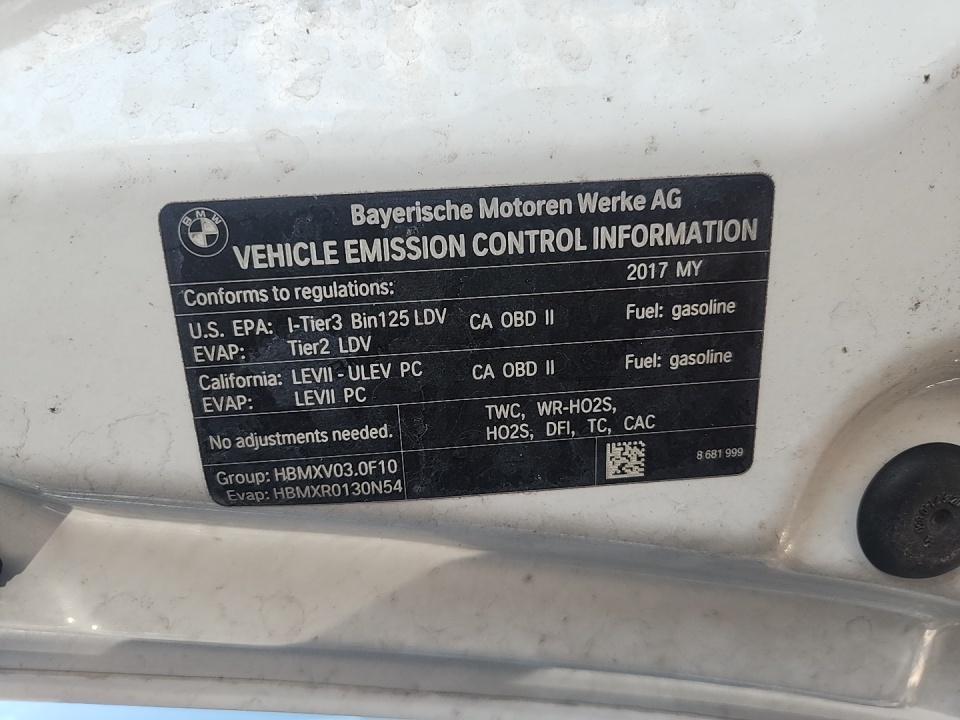 2017 BMW 6 Series 640i RWD