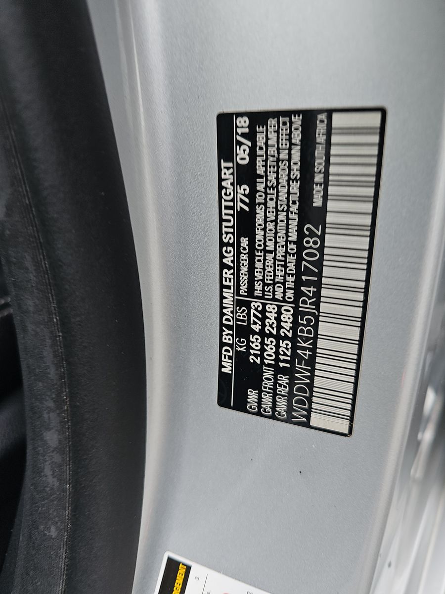 2018 Mercedes-Benz C-Class C 300 AWD