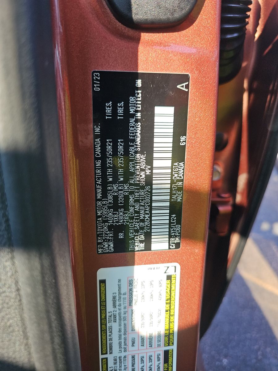 2023 Lexus RX RX 500h F SPORT AWD