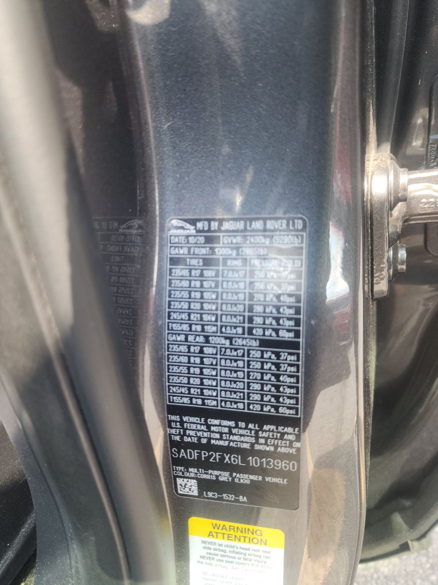 2020 Jaguar E-PACE SE AWD