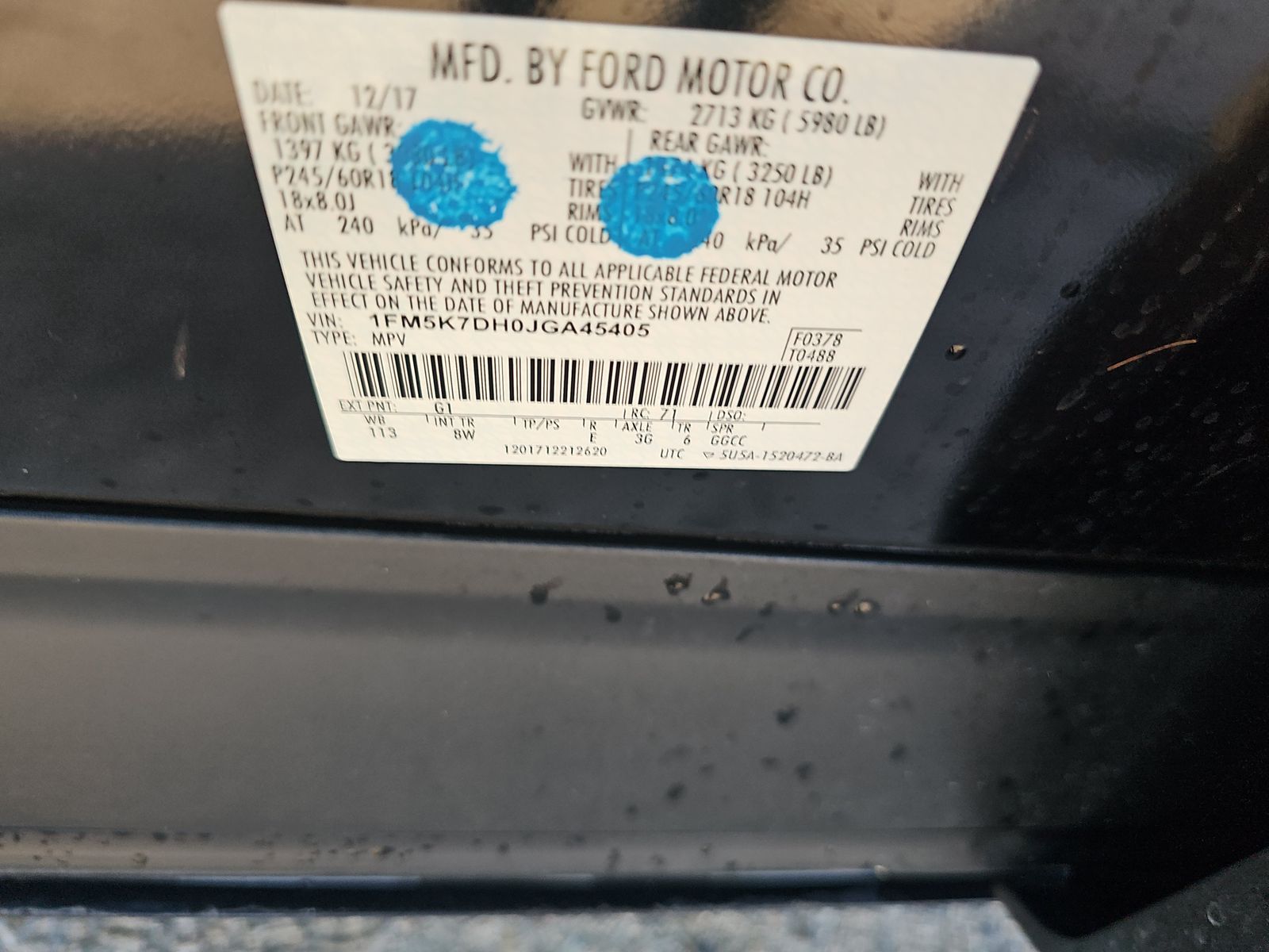 2018 Ford Explorer XLT FWD