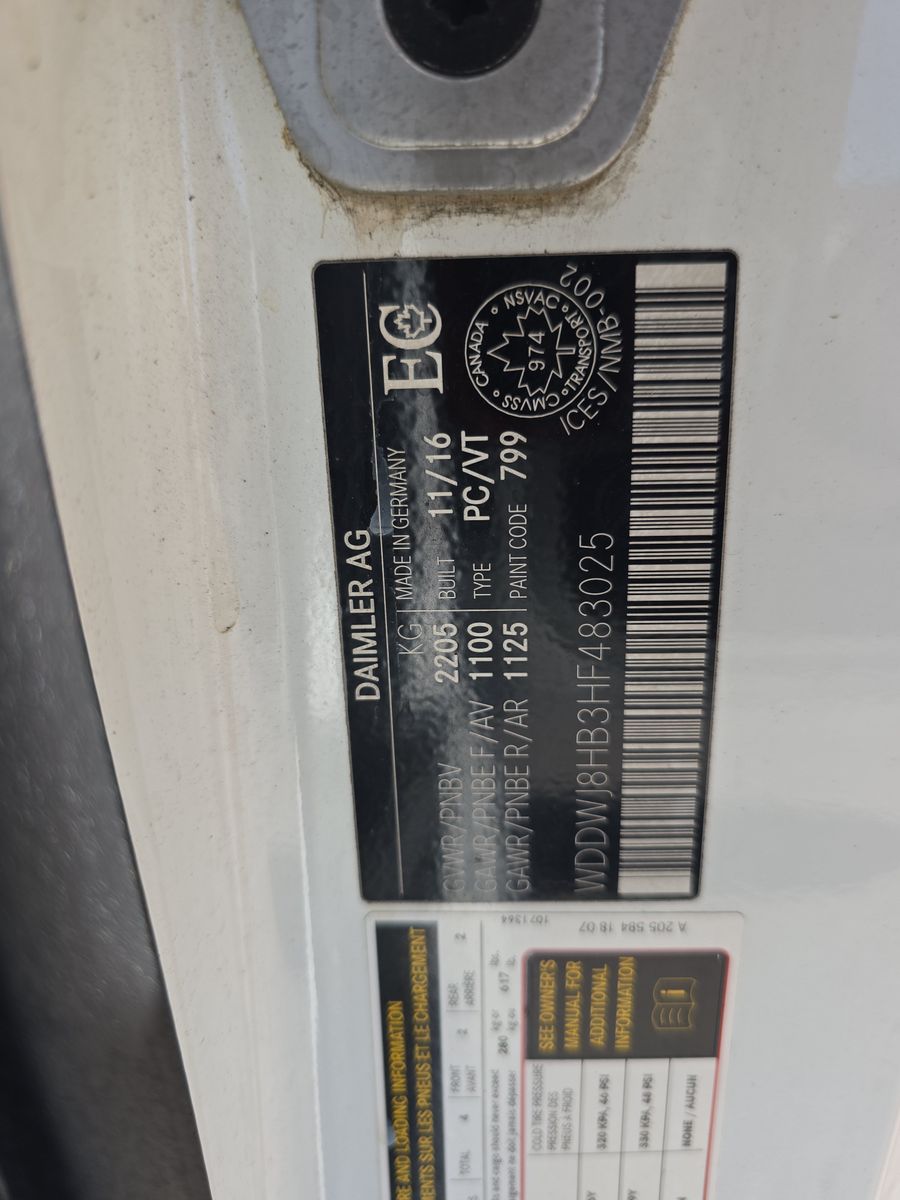 2017 Mercedes-Benz C-Class AMG C 63 S RWD