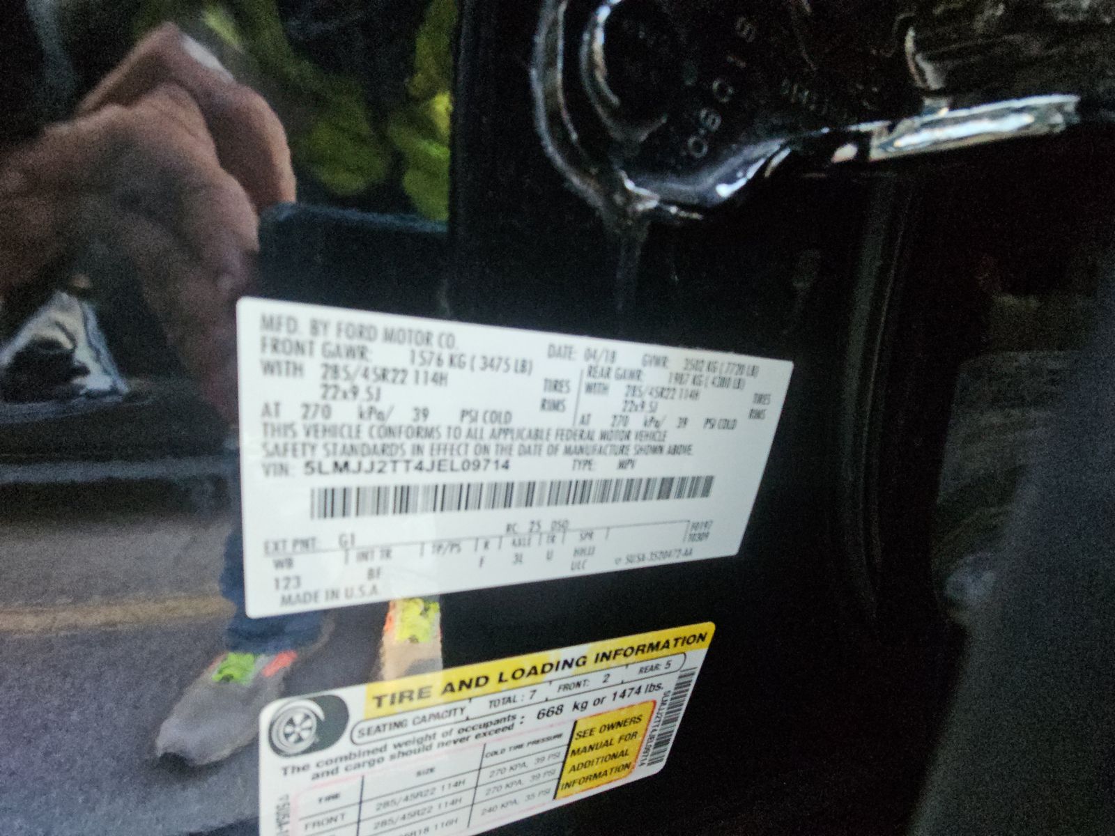 2018 Lincoln Navigator Black Label AWD