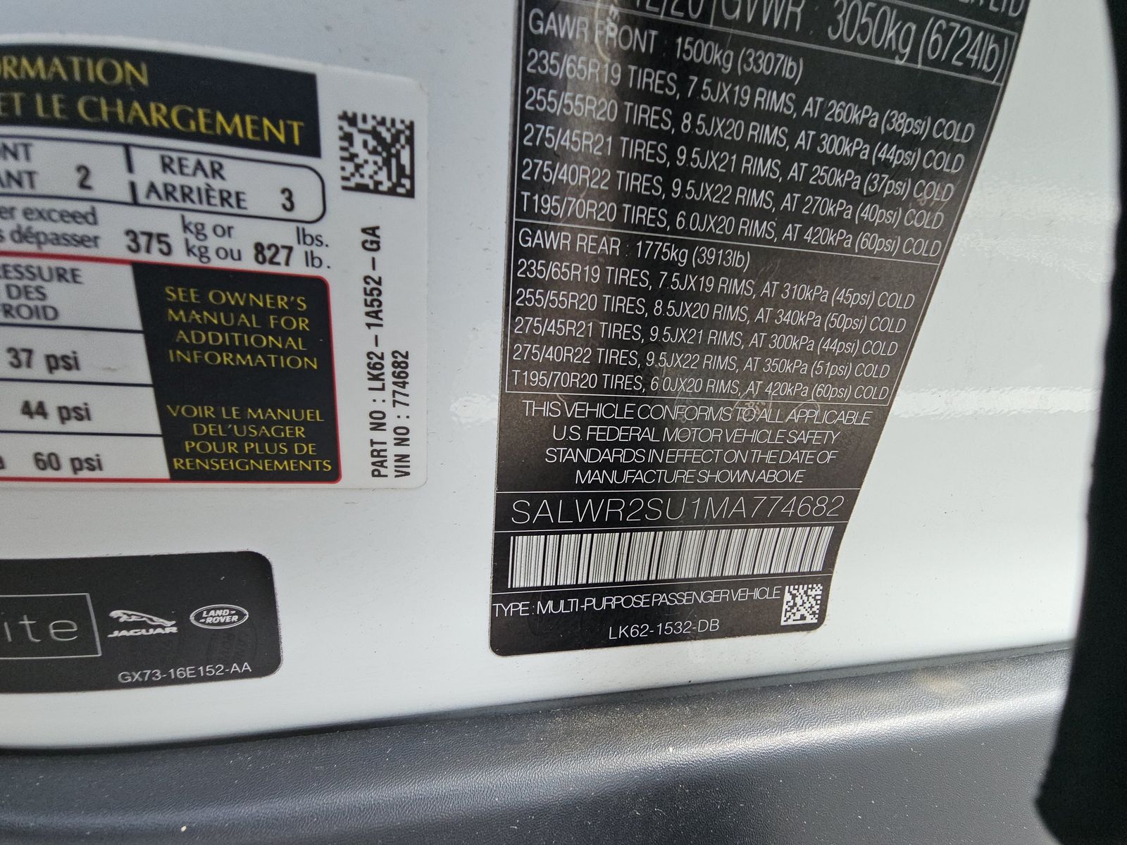 2021 Land Rover Range Rover Sport HSE Silver Edition AWD