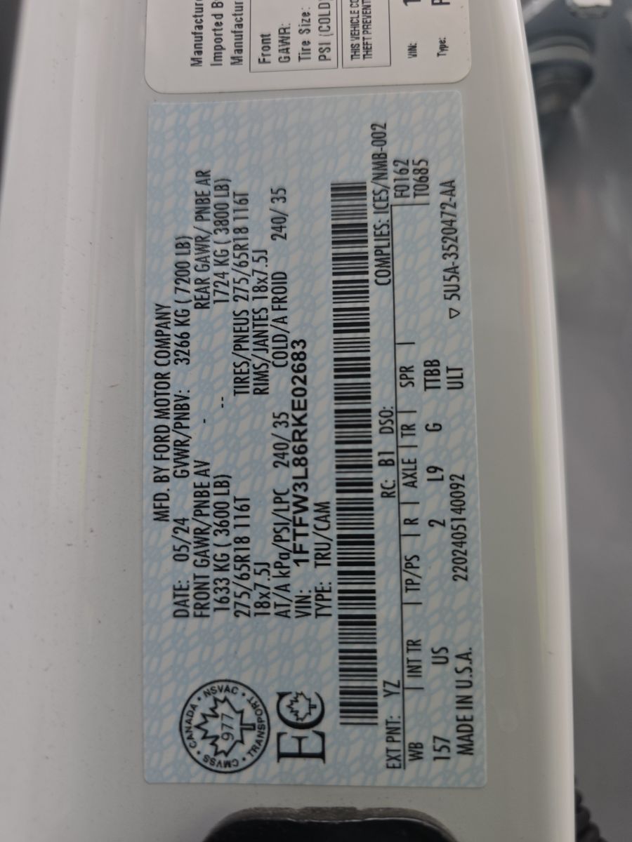 2024 Ford F-150 XLT AWD