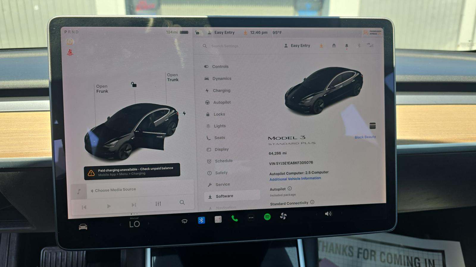2019 Tesla Model 3 Standard Range Plus RWD