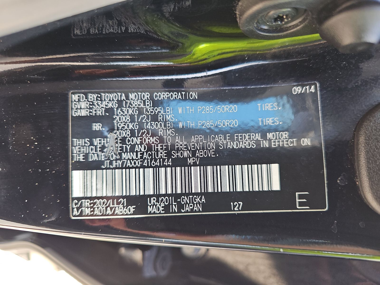 2015 Lexus LX LX 570 AWD