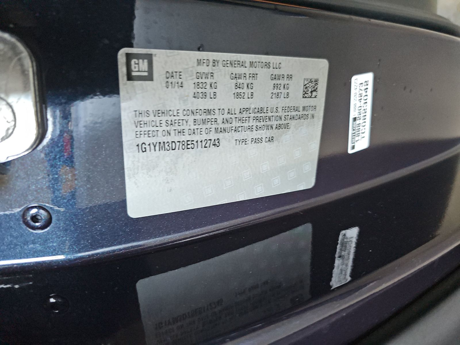 2014 Chevrolet Corvette Stingray Z51 RWD