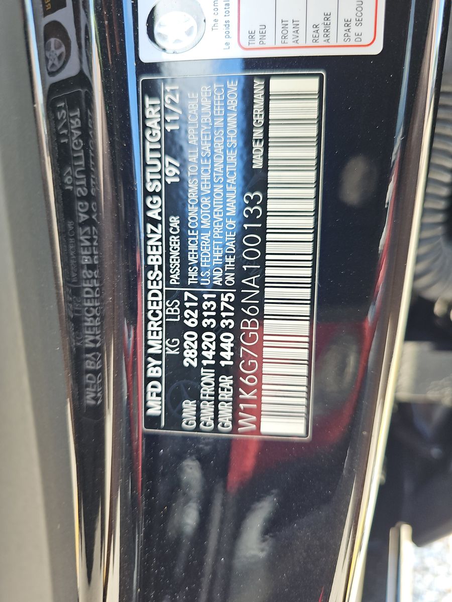 2022 Mercedes-Benz S-Class S 580 AWD