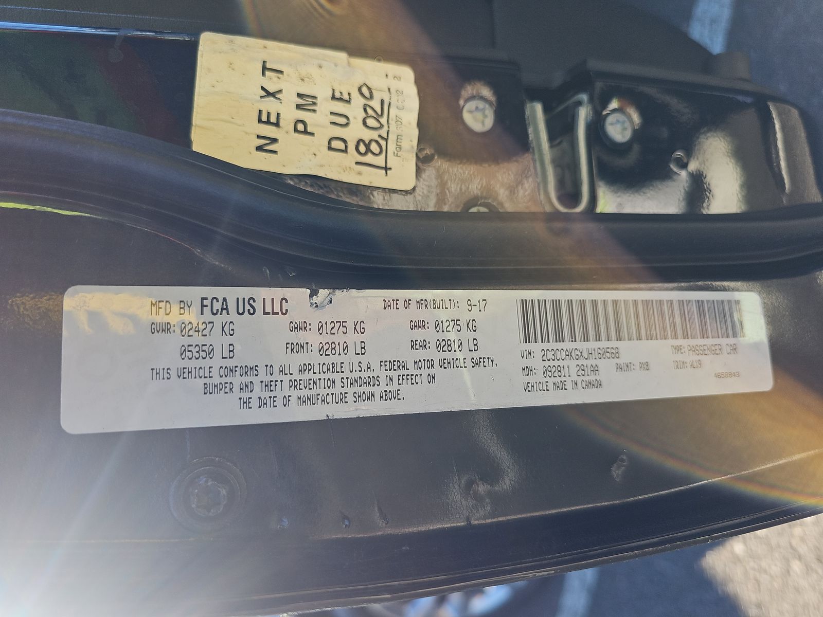 2018 Chrysler 300 Limited AWD