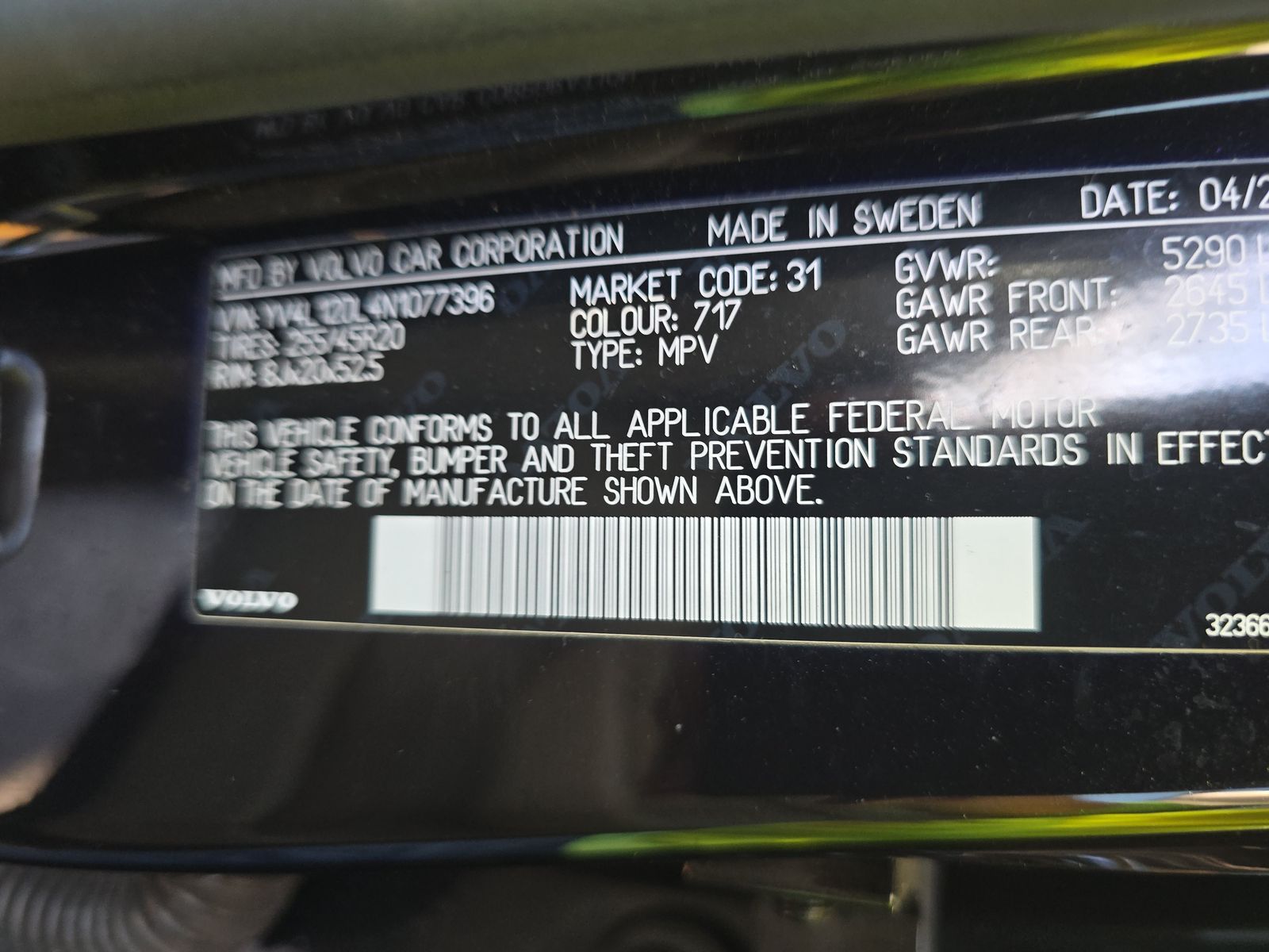 2022 Volvo XC60 B5 Inscription FWD