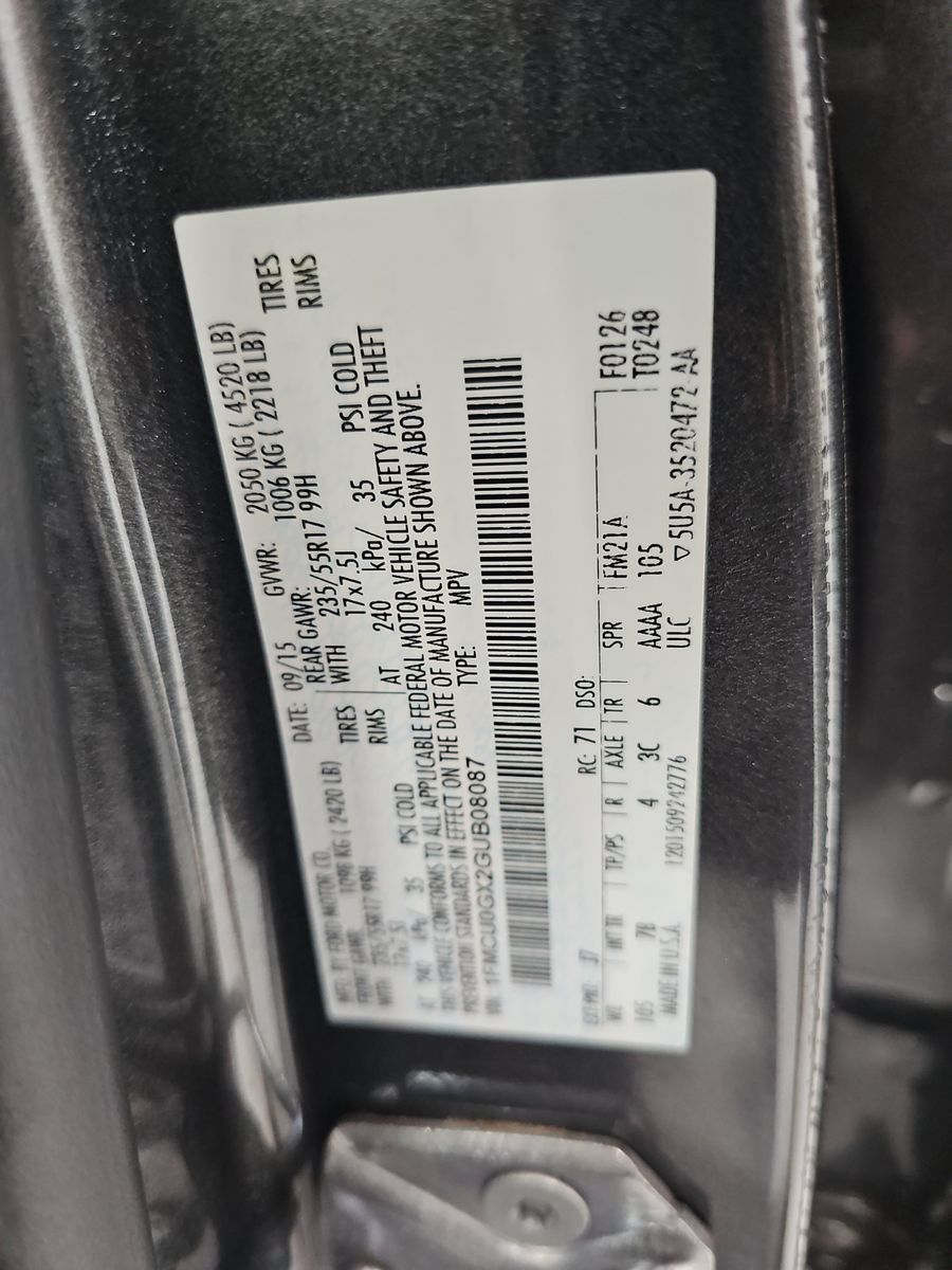 2016 Ford Escape SE FWD