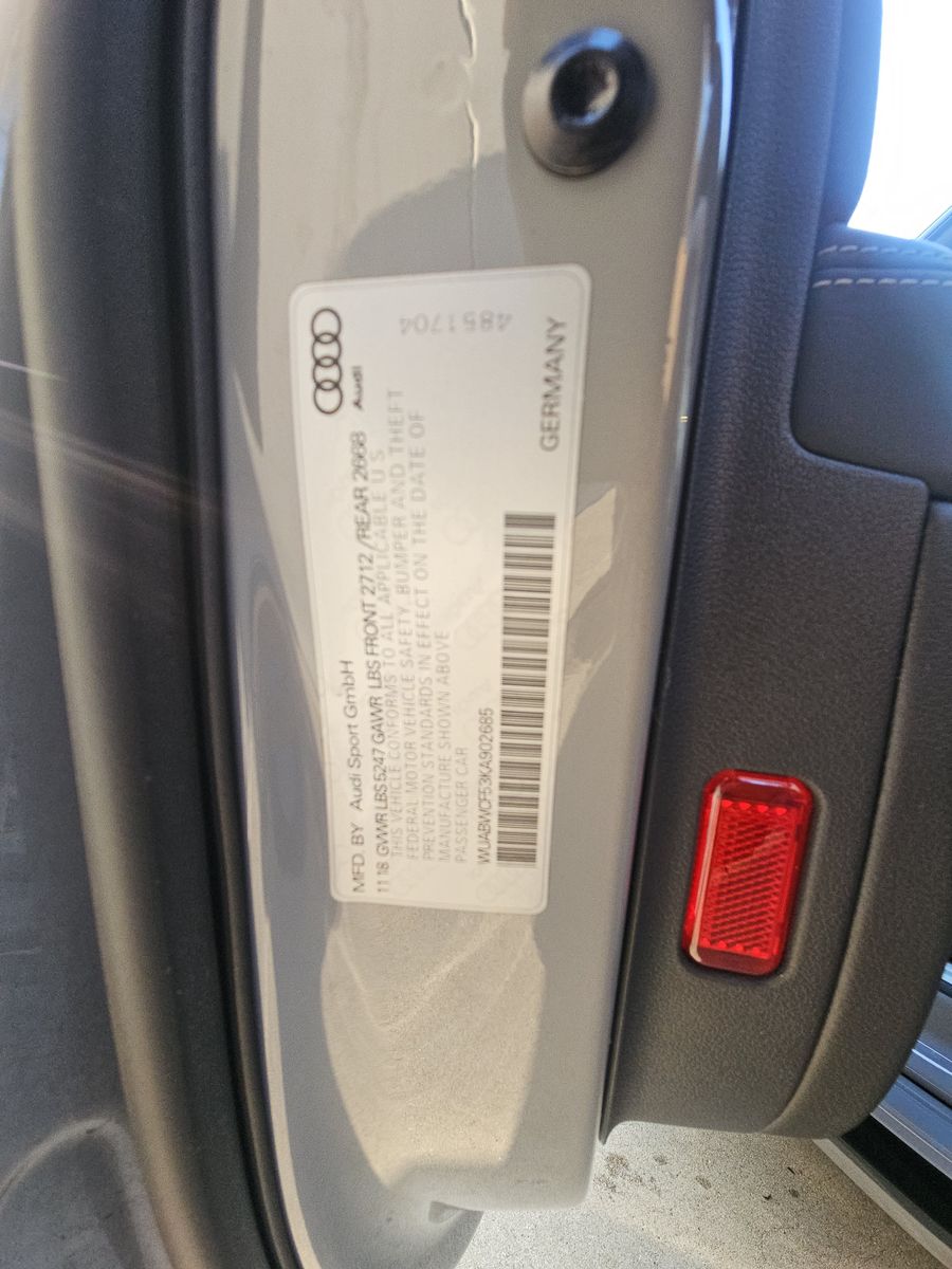 2019 Audi RS 5 Base AWD