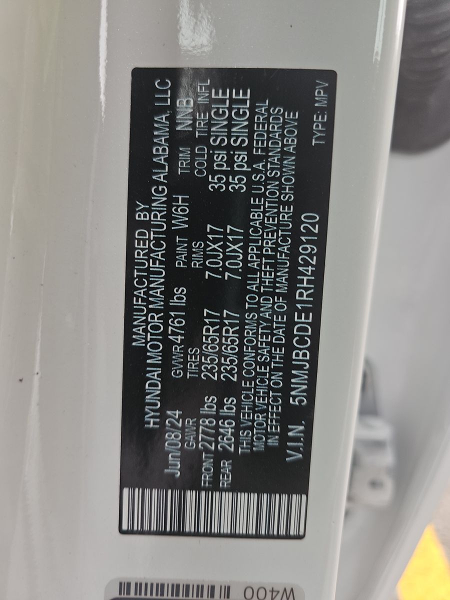 2024 Hyundai Tucson SEL AWD