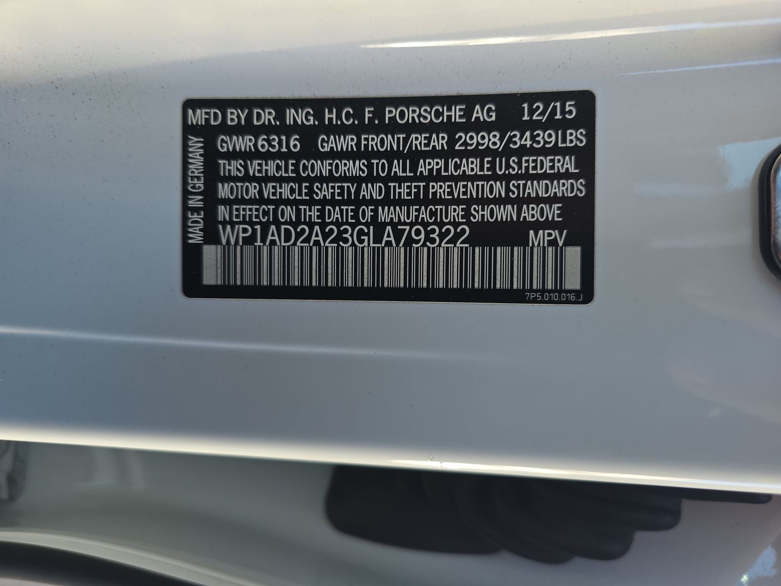 2016 Porsche Cayenne GTS AWD