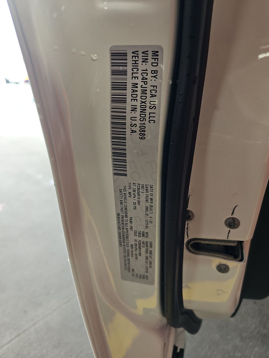 2022 Jeep Cherokee Limited AWD