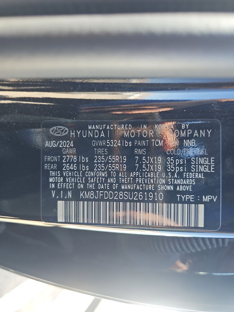 2025 Hyundai Tucson Plug-In Hybrid Limited AWD