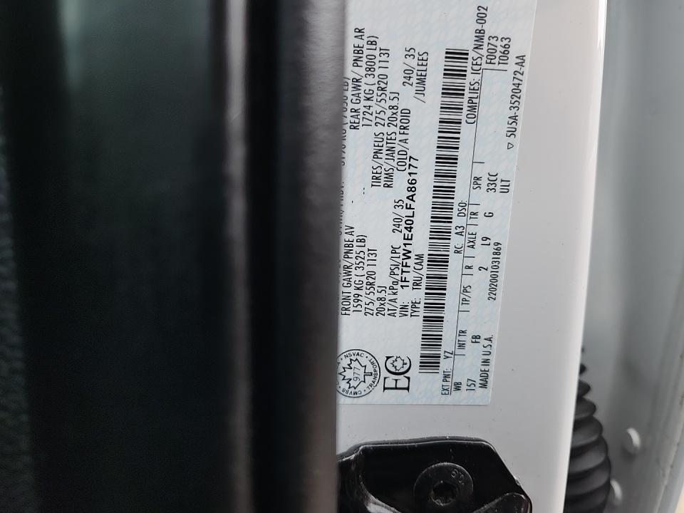 2020 Ford F-150 XLT AWD