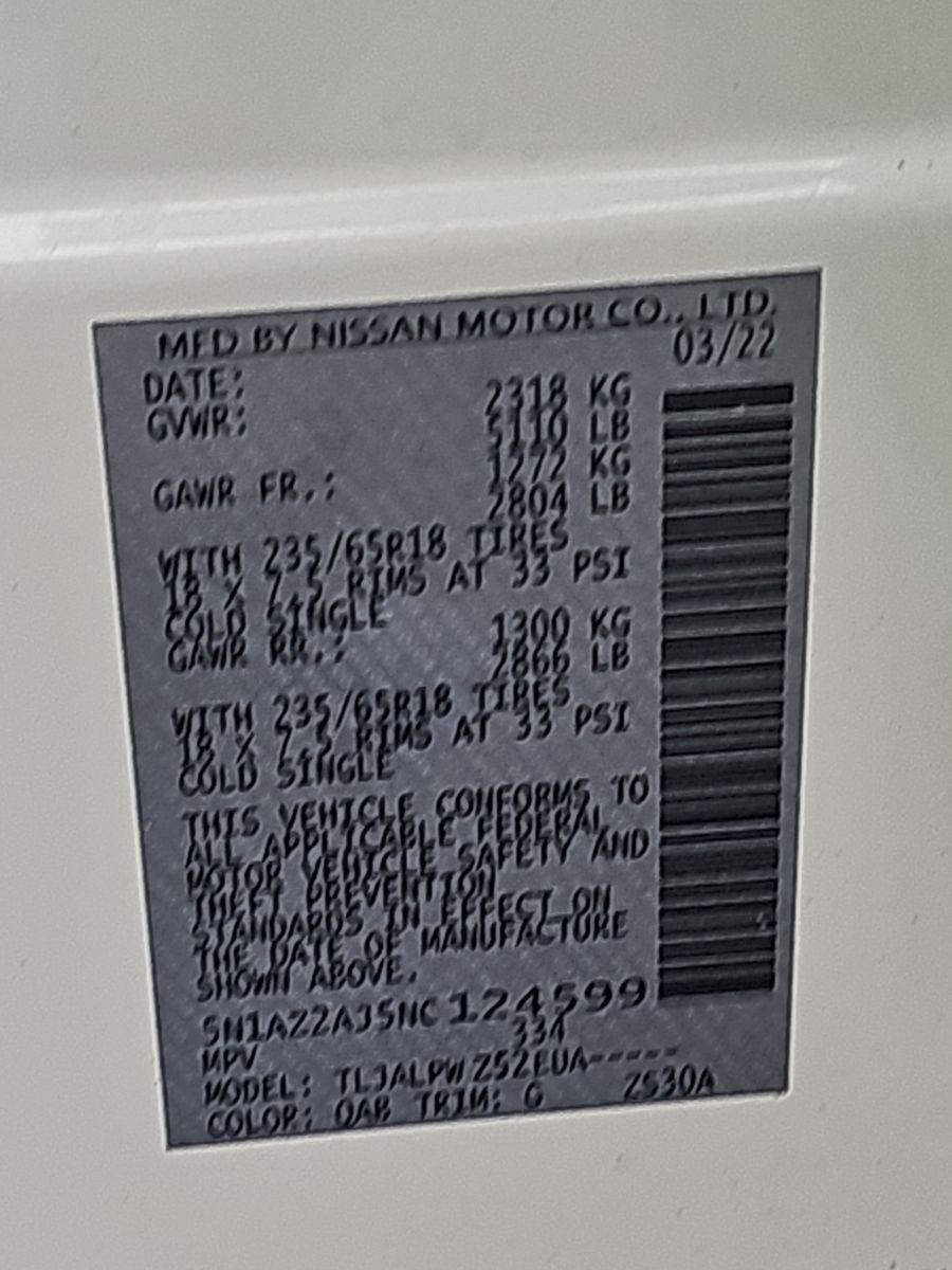 2022 Nissan Murano S FWD