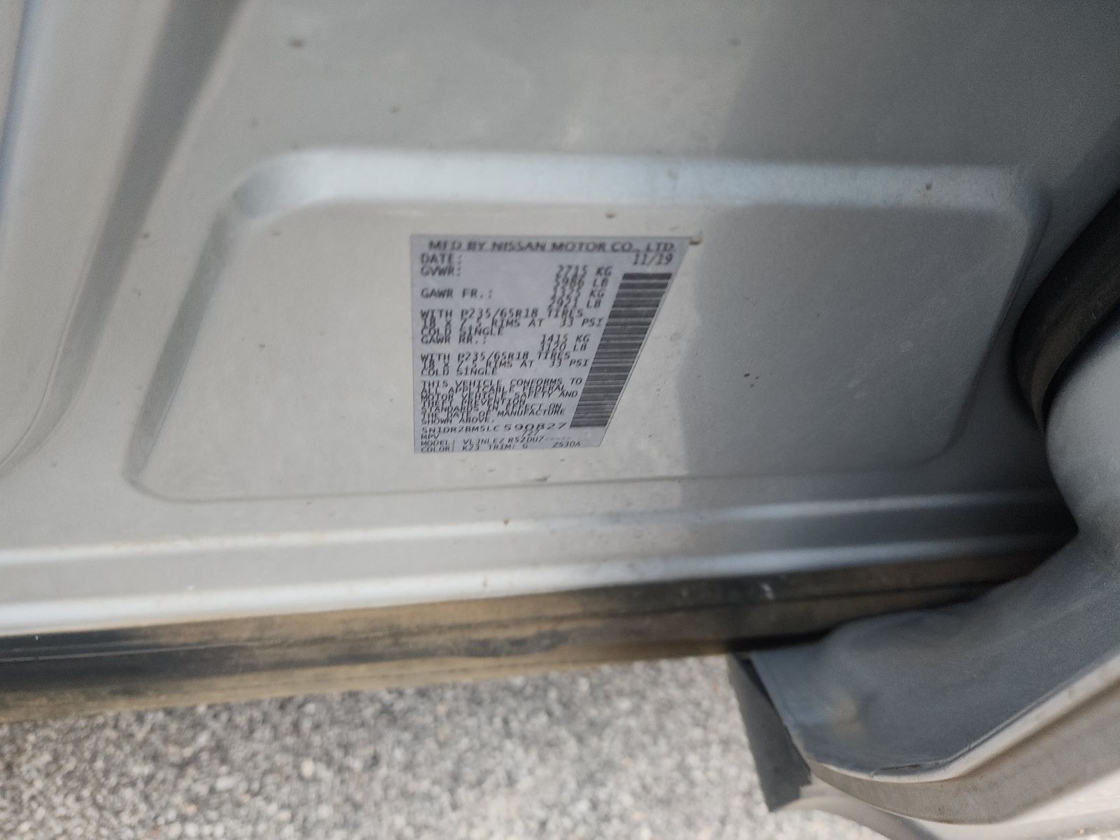 2020 Nissan Pathfinder SV AWD