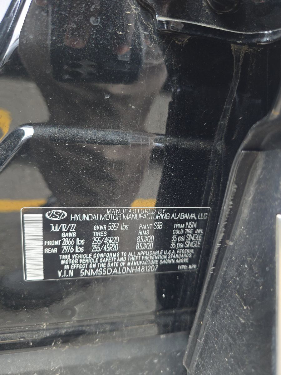 2022 Hyundai Santa Fe Calligraphy AWD