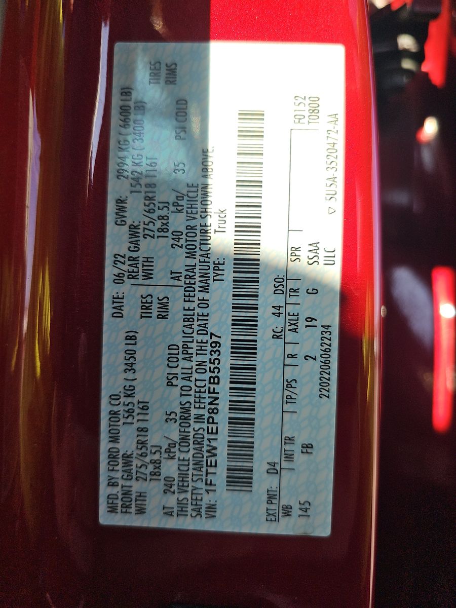 2022 Ford F-150 XLT AWD