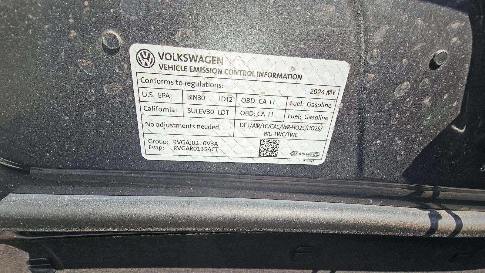 2024 Volkswagen Tiguan 2.0T SE AWD