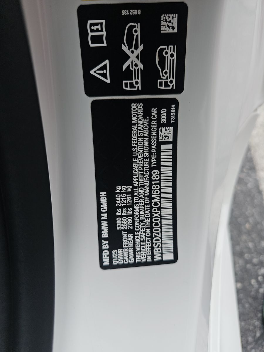 2023 BMW M8 Competition AWD