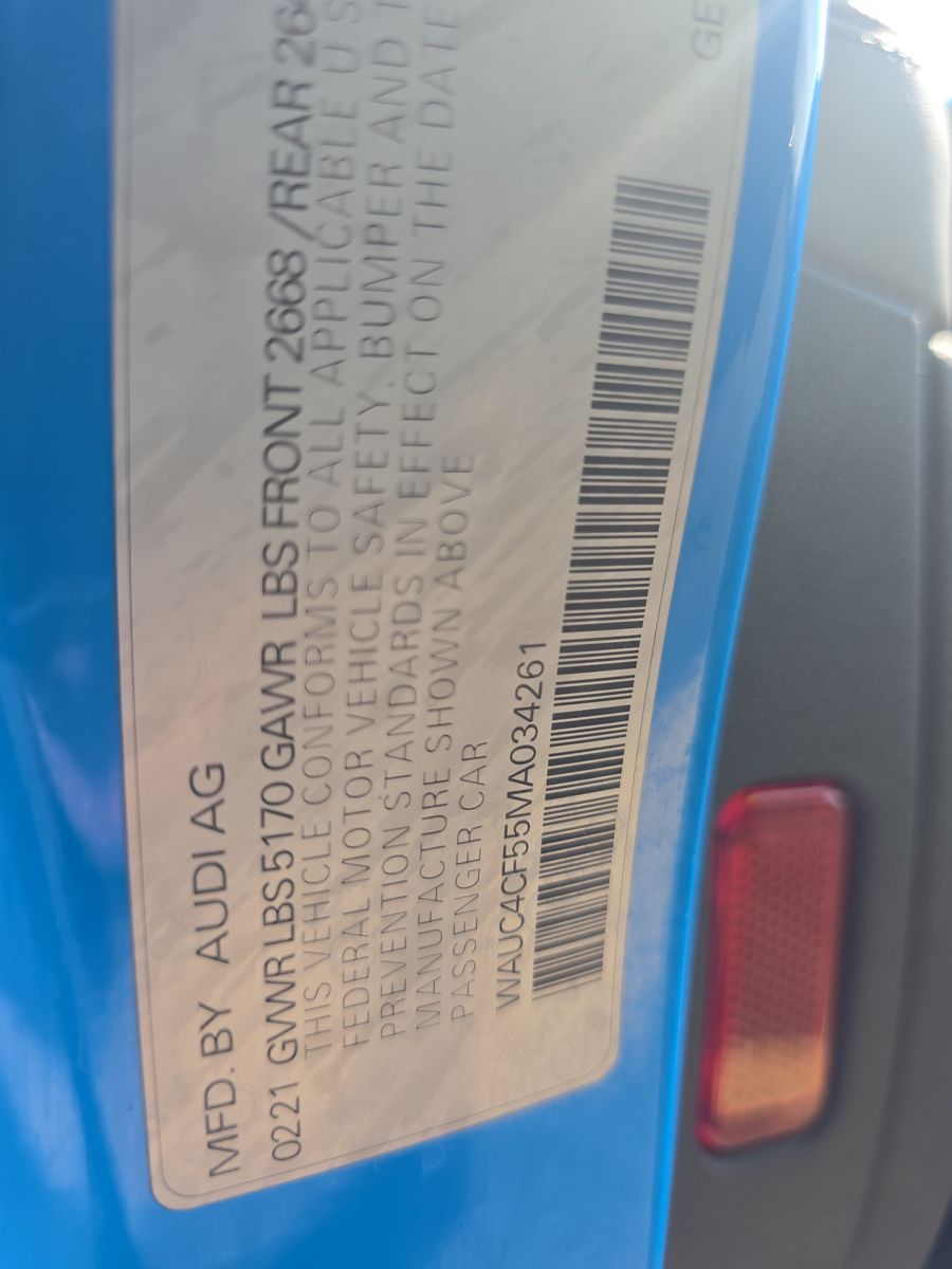 2021 Audi S5 Premium Plus AWD