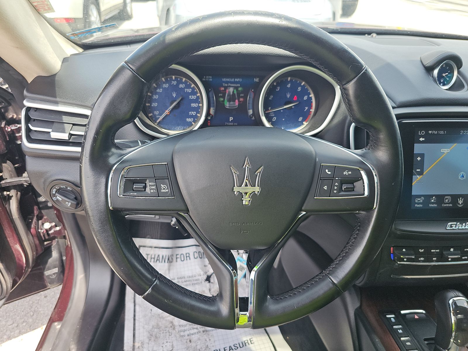 2017 Maserati Ghibli Base FWD