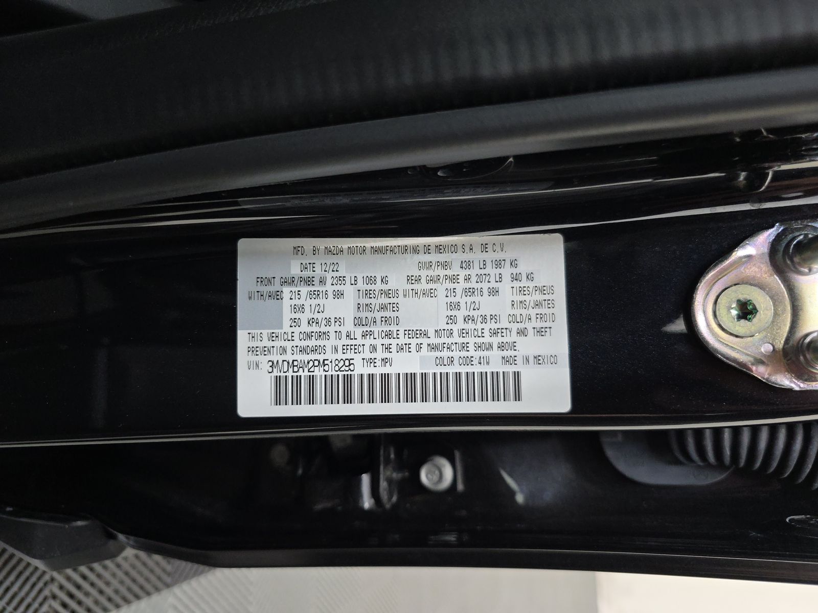 2023 MAZDA CX-30 2.5 S AWD