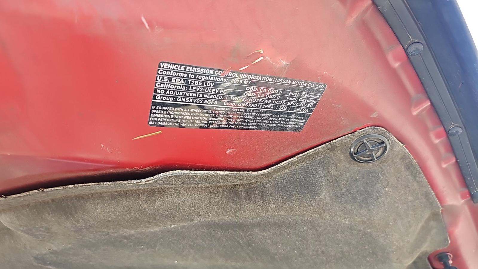 2016 Nissan Murano Platinum FWD