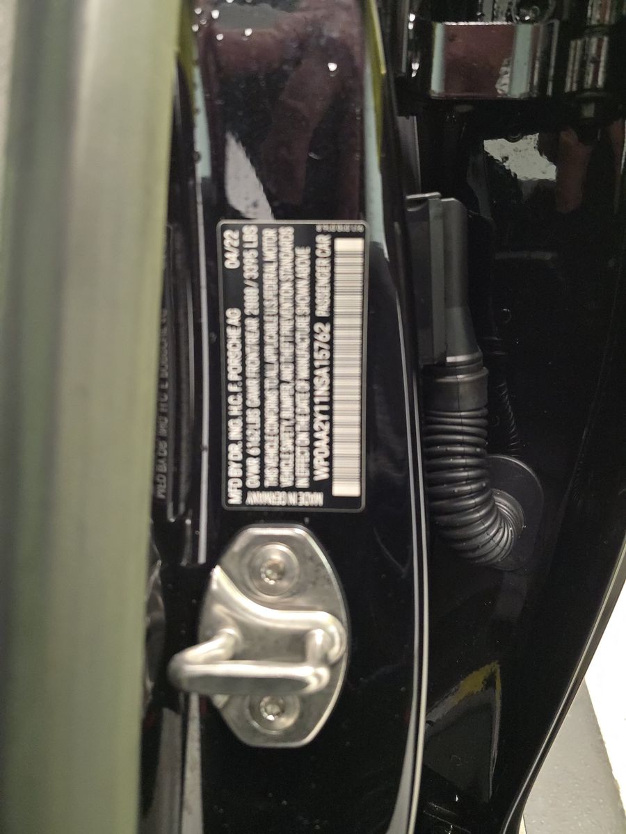 2022 Porsche Taycan Base RWD