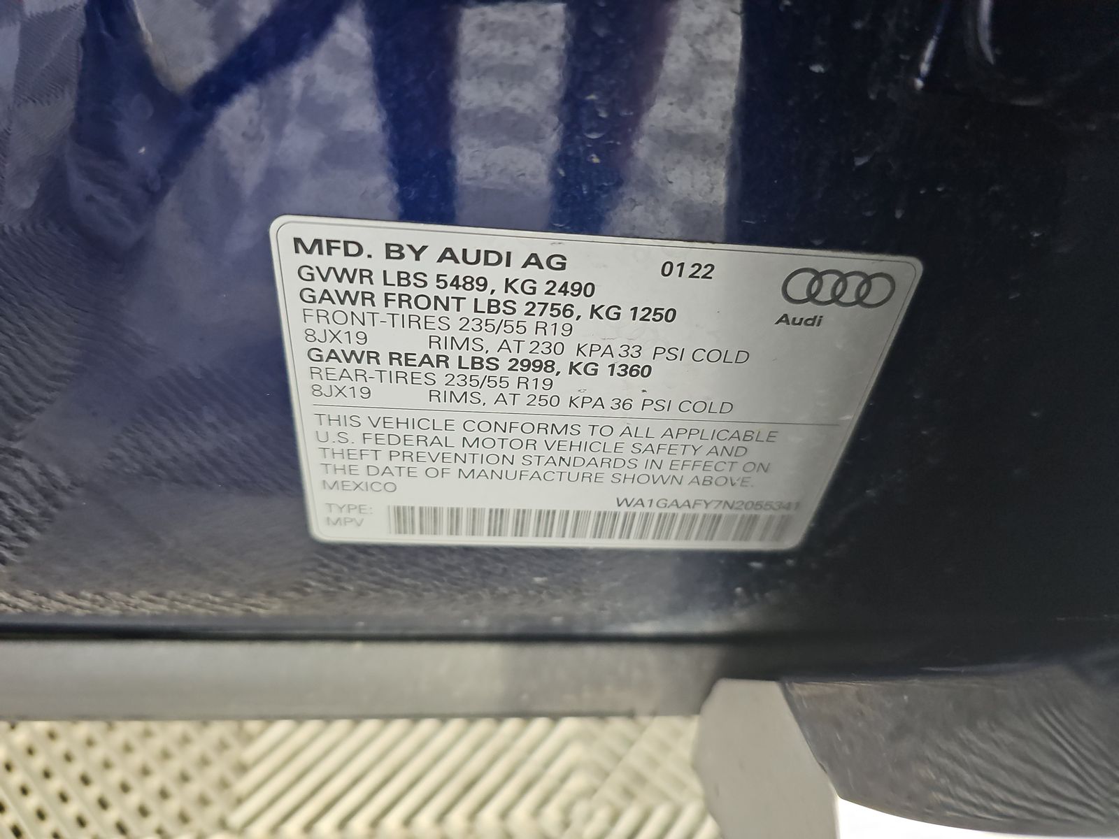 2022 Audi Q5 S line Premium AWD