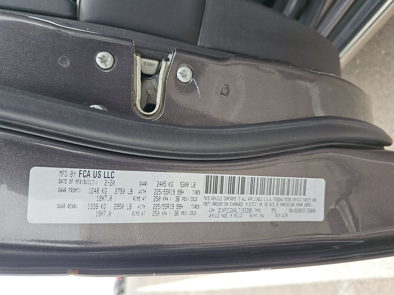 2020 Dodge Journey Crossroad FWD