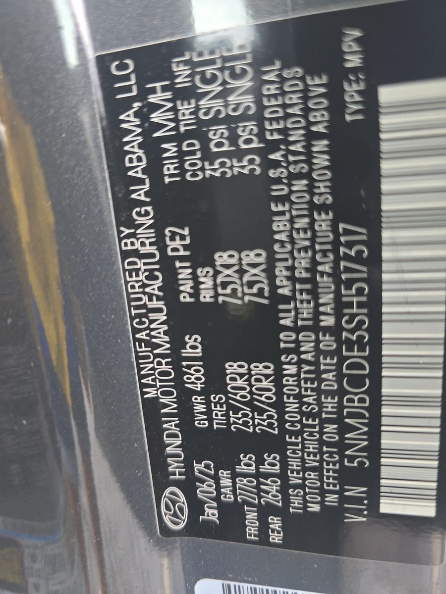 2025 Hyundai Tucson SEL AWD