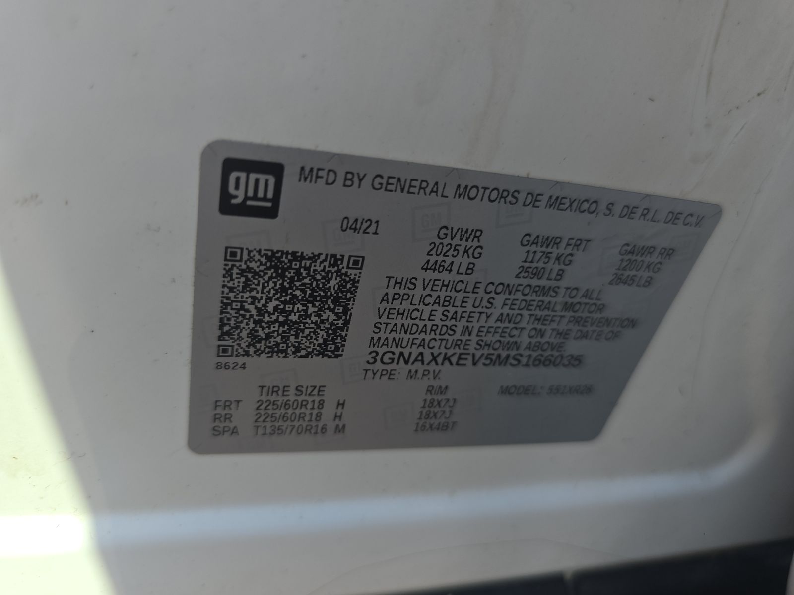 2021 Chevrolet Equinox LT FWD