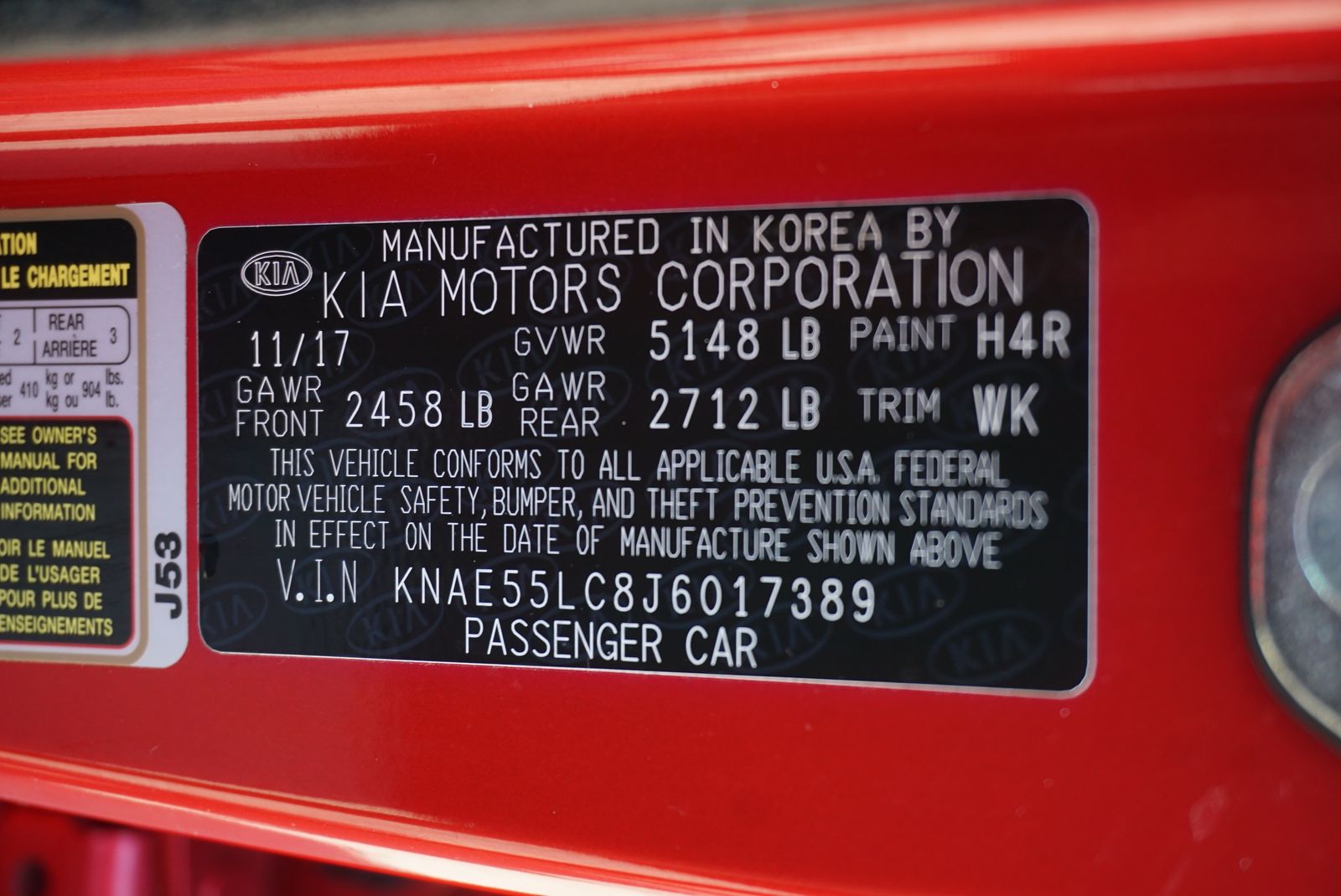 2018 Kia Stinger GT2 AWD