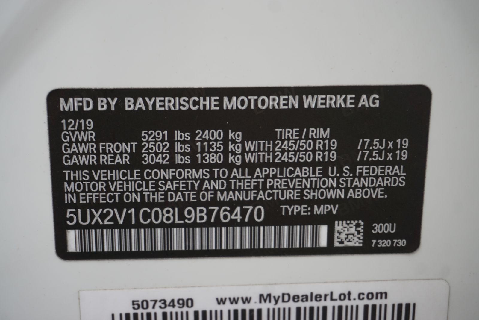 2020 BMW X4 xDrive30i AWD