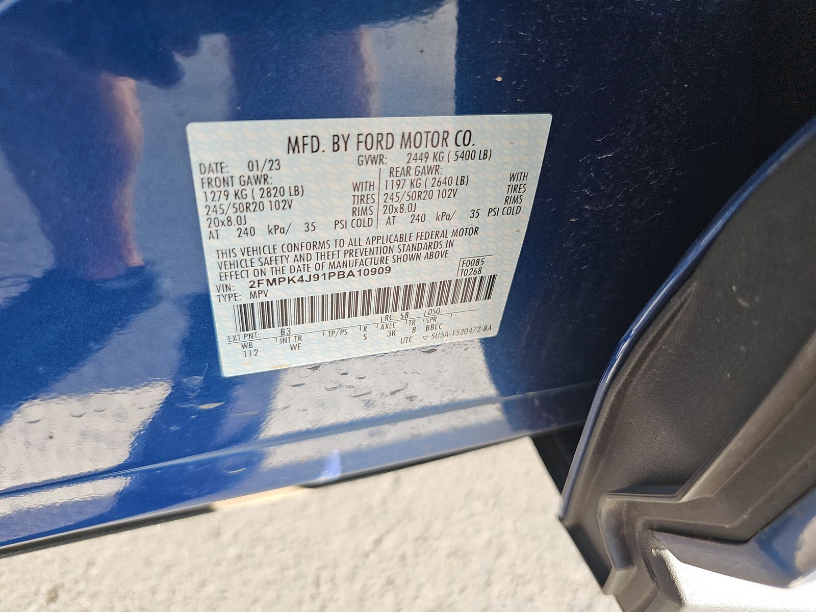 2023 Ford Edge ST-Line AWD