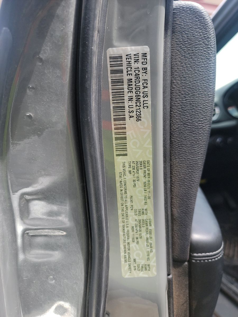 2022 Dodge Durango GT Plus AWD