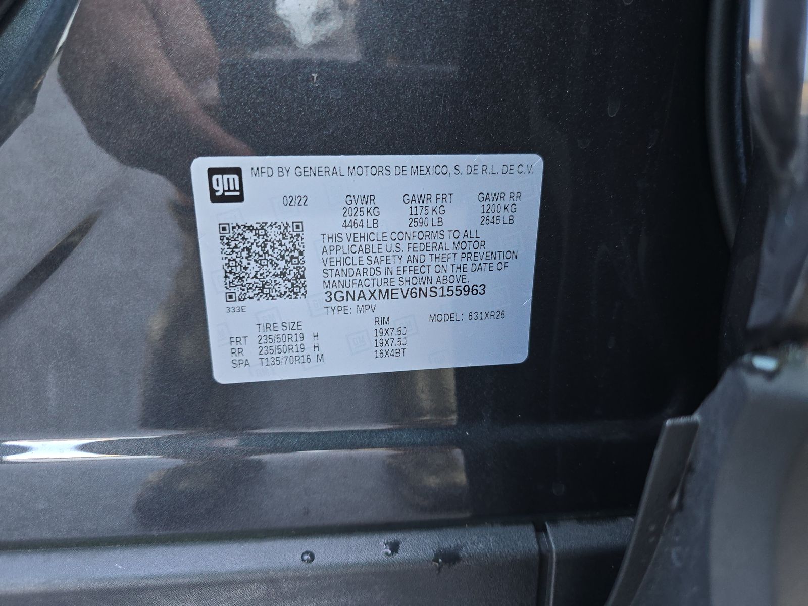 2022 Chevrolet Equinox RS FWD