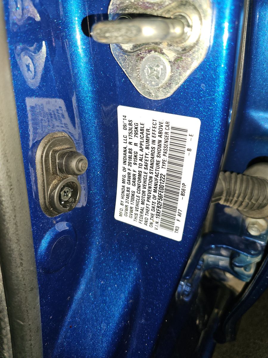 2015 Honda Civic LX FWD